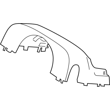 Lincoln Steering Column Cover - MA1Z-3530-BC