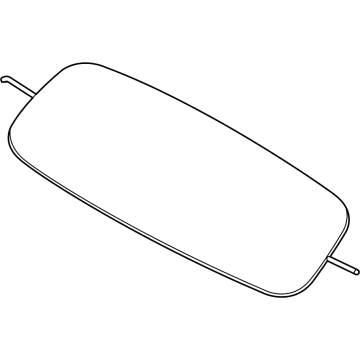 Ford FR3Z-7642006-A Back Glass