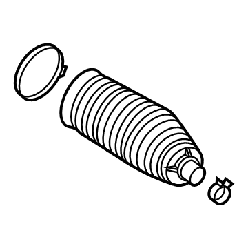 Lincoln Rack and Pinion Boot - LX6Z-3332-B
