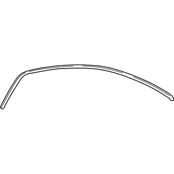 Ford Mustang Door Moldings - YR3Z-6320890-AAA