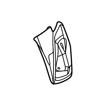 Ford PR3Z-76610C07-AA Seat Belt Guide, Driver Side