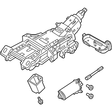 Ford Taurus Steering Column - DG1Z-3C529-Y
