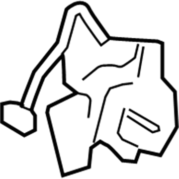 Mercury Door Latch Assembly - 8L2Z-7826412-C