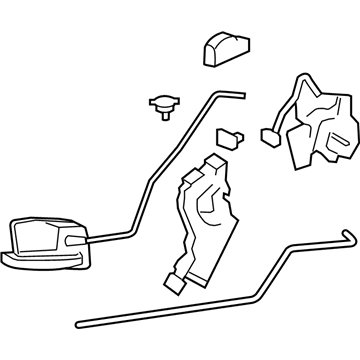 Mercury Door Lock Actuators - 5L2Z-78264A01-AC