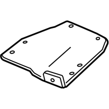 Ford 6W7Z-8327-C Air Deflector, Lower Passenger Side