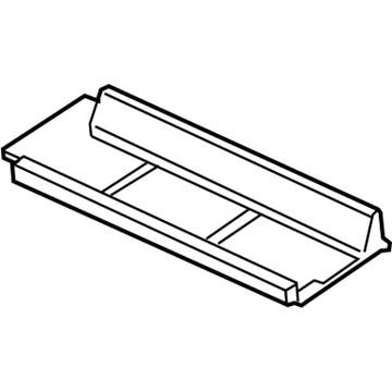 Ford 3W1Z-8327-AA Air Deflector, Front Center