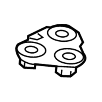Lincoln 7L14-56190-AA Mount Bracket Nut Plate