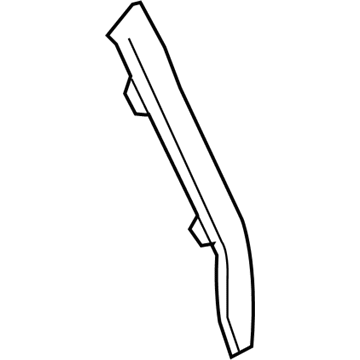 Ford 1W1Z-5402504-AA Windshield Pillar, Upper Passenger Side