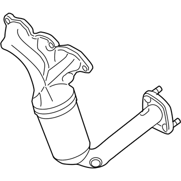 Mercury Exhaust Manifold - 6E5Z-5G232-AA