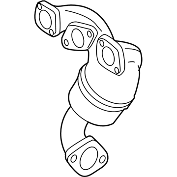 Ford 6E5Z-5G232-AF Exhaust Manifold, Passenger Side