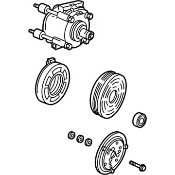 Mercury 4F2Z-19703-AB Compressor