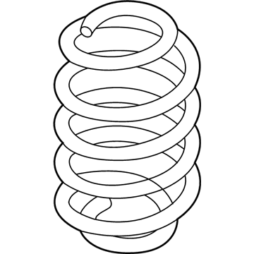 2020 Ford Escape Coil Springs - LX6Z-5560-B