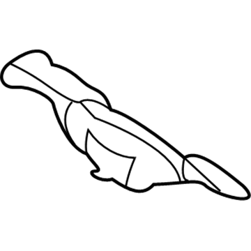 Ford AR3Z-8A224-AA Emblem, Front