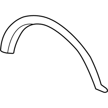Lincoln 4L3Z-9929164-CAPTM Wheel Opening Molding