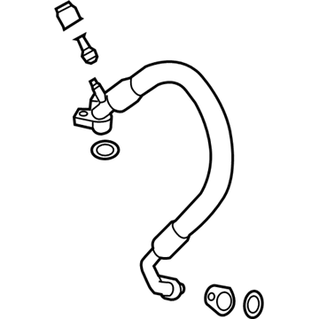 Lincoln A/C Hose - DG9Z-19D742-N