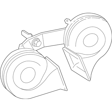 Ford 7F9Z-13832-A Horn