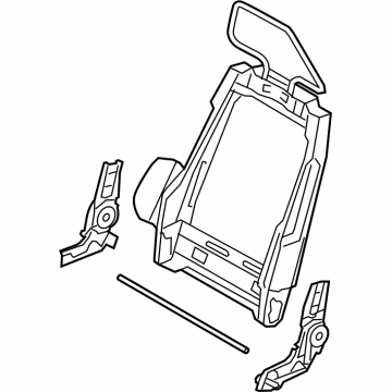 Ford CR3Z-6361019-C Seat Back Frame, Front Driver Side