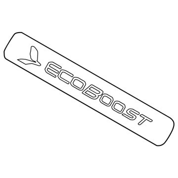 Ford BB5Z-7842528-C Nameplate