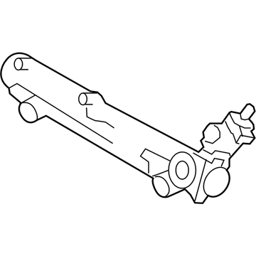 2008 Ford Explorer Sport Trac Rack And Pinion - 8A2Z-3504-ARM