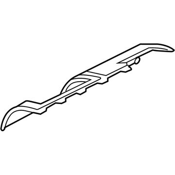 Lincoln 2C6Z84286C34AA Upper Trim