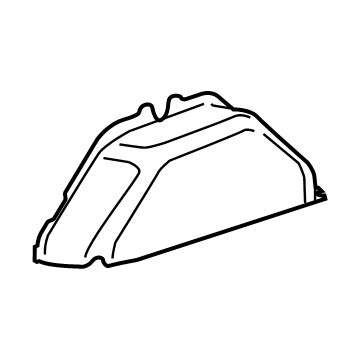 Ford CK4Z-16A550-GD Wheelhouse Cover