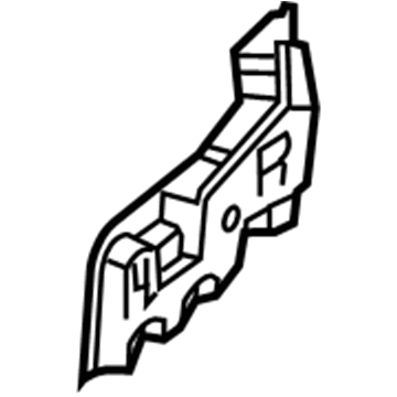 Ford DR3Z-17C947-A Support, Rear Passenger Side