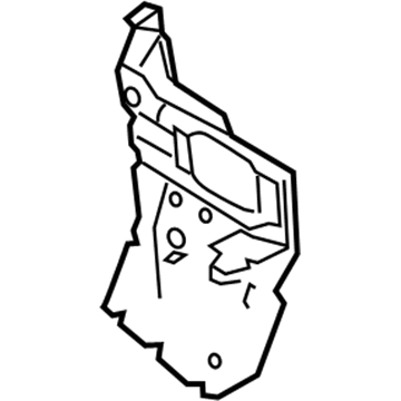 Ford CR3Z-17D942-A Mount Bracket, Rear Passenger Side