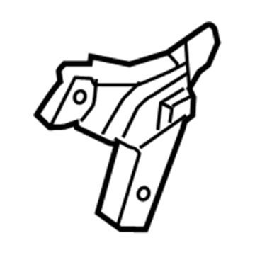 Ford AH6Z-17C947-A Side Reinforcement, Front Passenger Side