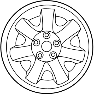 2000 Ford Taurus Wheel Cover - YF1Z-1130-AB