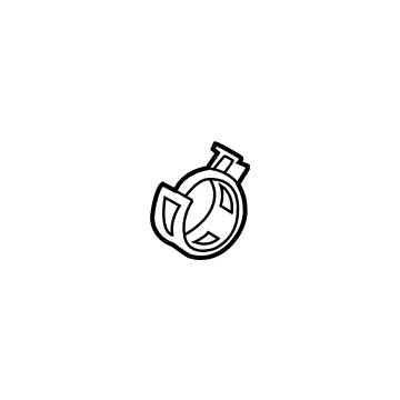 Ford -W527358-S444 Water Hose Assembly Clamp