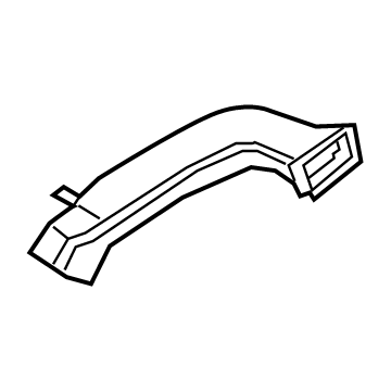 Ford M1PZ-19D809-B Side Duct, Passenger Side