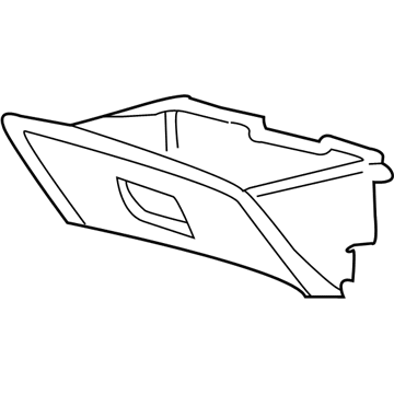 1999 Ford Mustang Glove Box - XR3Z-6306010-AA