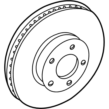 Ford DR3Z-1125-C Rotor, Front