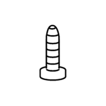 Ford -W502564-S424 Sunvisor Screw