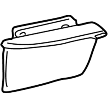 Ford 8W1Z-5424091-AA Compartment, Driver Side