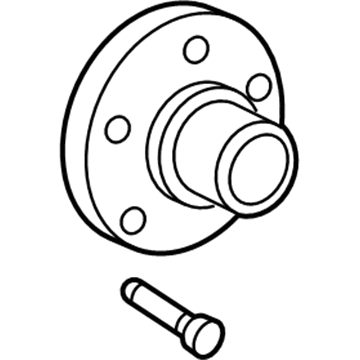 Ford G2MZ-1109-C Hub Assembly, Rear