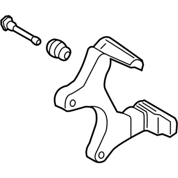 Ford Brake Caliper Bracket - JL3Z-2B511-A