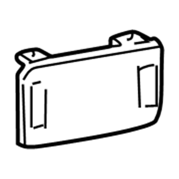 Ford XL3Z-17A385-AC License Bracket, Front