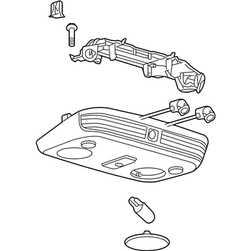 Ford DR3Z-63519A70-BA Console Assembly