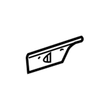 Ford 5C3Z-17A861-AA Filler, Front Outer Passenger Side