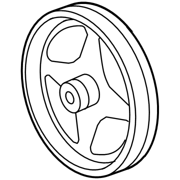 Ford 2L3Z-3A733-AA Pulley