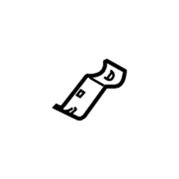 Ford FL3Z-15020B72-A Upper Bracket, Passenger Side