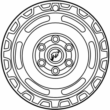 Ford N2DZ-1007-B Wheel, Alloy, Gray