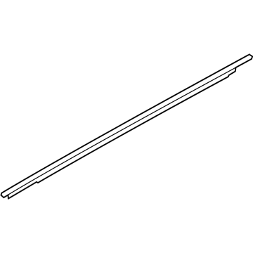 Ford BM5Z-5821452-A Belt Weatherstrip, Front Outer Passenger Side