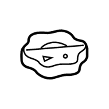 Ford 8L2Z-3A006-A Reservoir Cap, Front