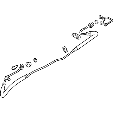 Ford BC3Z-3A717-K Power Steering Pressure Hose