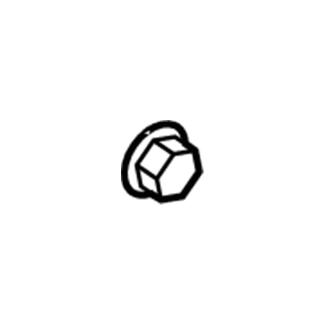 Ford -W707346-S441 Nut - Hexagon
