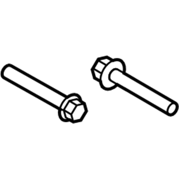 Ford -W500569-S439 Lower Control Arm Bolt, Front Upper