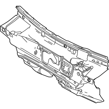 Ford 8G1Z-5401670-A Sound Absorber