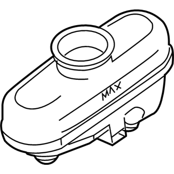 Mercury Brake Master Cylinder Reservoir - F7AZ-2K478-BA